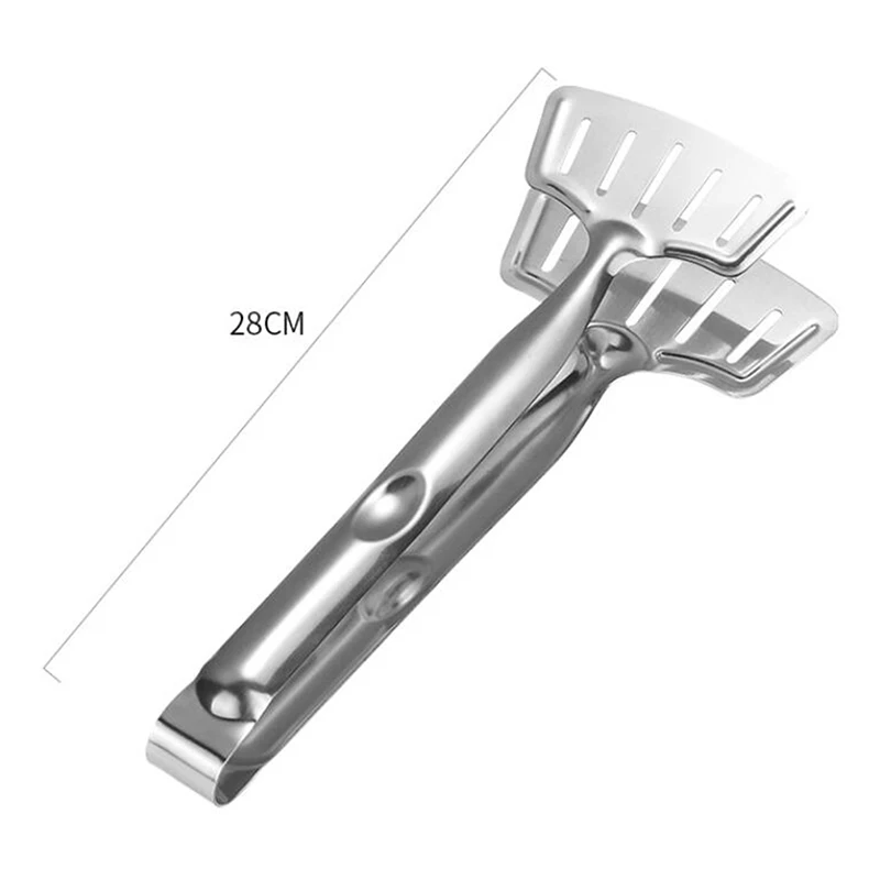 

1pc BBQ Grilling Tongs 2021 Stainless Steel Salad Bread Serving Tong Barbecue Grilling Cooking Tong Kitchen Accessories Utensils