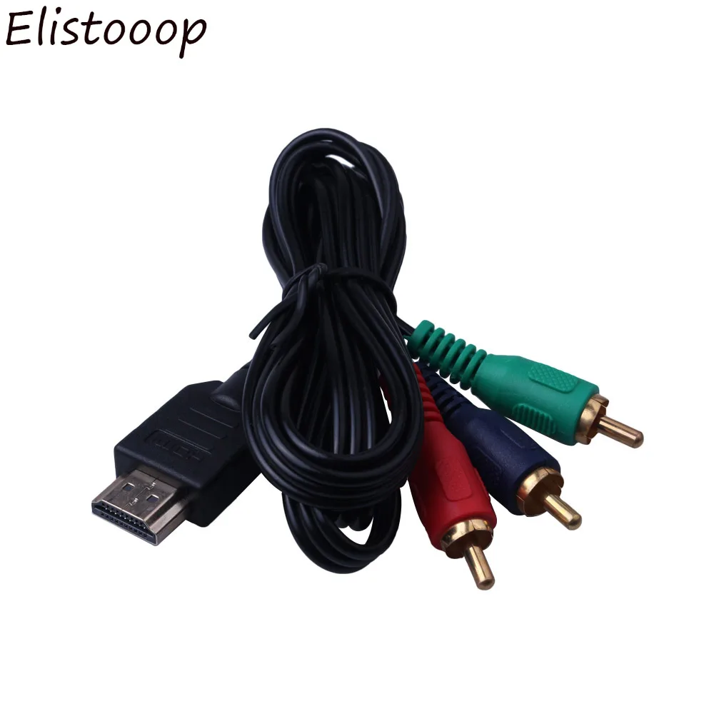 Соединительный кабель hdmi 3rca 3 RCA переходник для видео компонентов Hdmito3 HDTV|Кабели