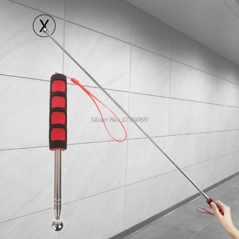 Регулируемый телескопический полый молоток для проверки барабанов обнаружение