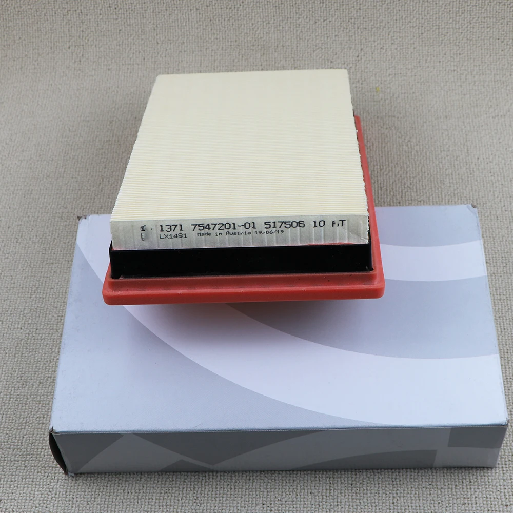 Автомобильный воздушный фильтр 13717547201 впускной двигатель для BMW 7 серии E65 E66 750i 750Li