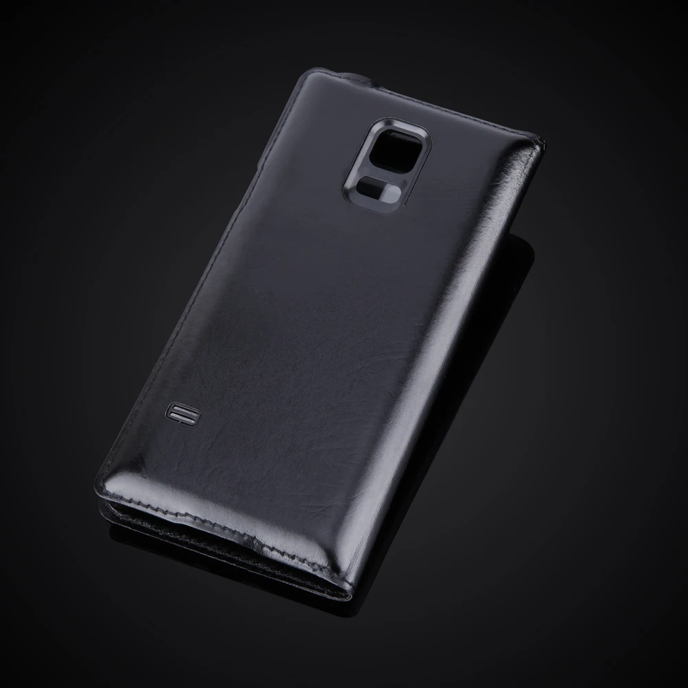 Кожаный чехол книжка с открытым окошком для Samsung Galaxy S5 SV Mini S5mini G800 защитный