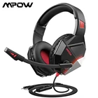 Игровые наушники Mpow EG10 для PS4 Pro, ПК, Xbox One, контроллер, портативные Проводные игровые гарнитуры 3,5 мм с микрофоном с шумоподавлением