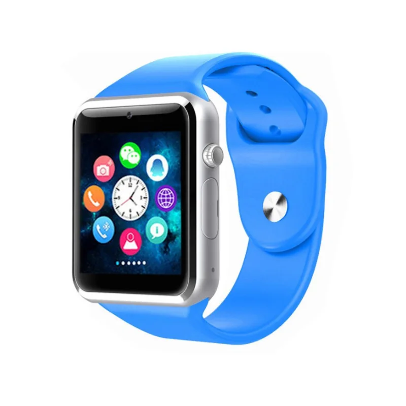A1 наручные часы Bluetooth Смарт часы спортивные Шагомер с сим-камерой Smartwatch для Android PK IWO 8 DZ09 часы