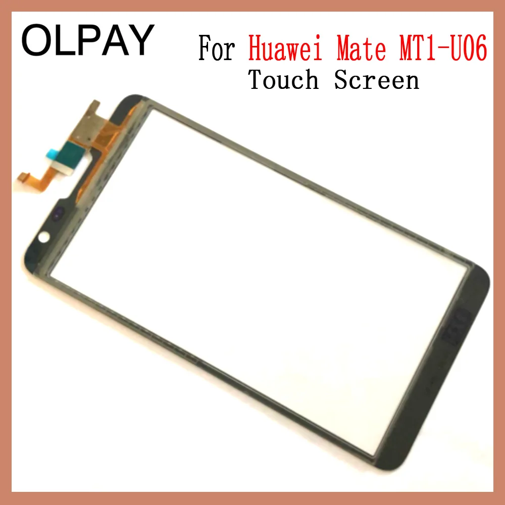 Телефон сенсорный экран для huawei Ascend mate MT1-U06 MT1 U06 6,1 ''дюймовый сенсорный экран стекло дигитайзер панель объектив сенсор стекло Ремонт