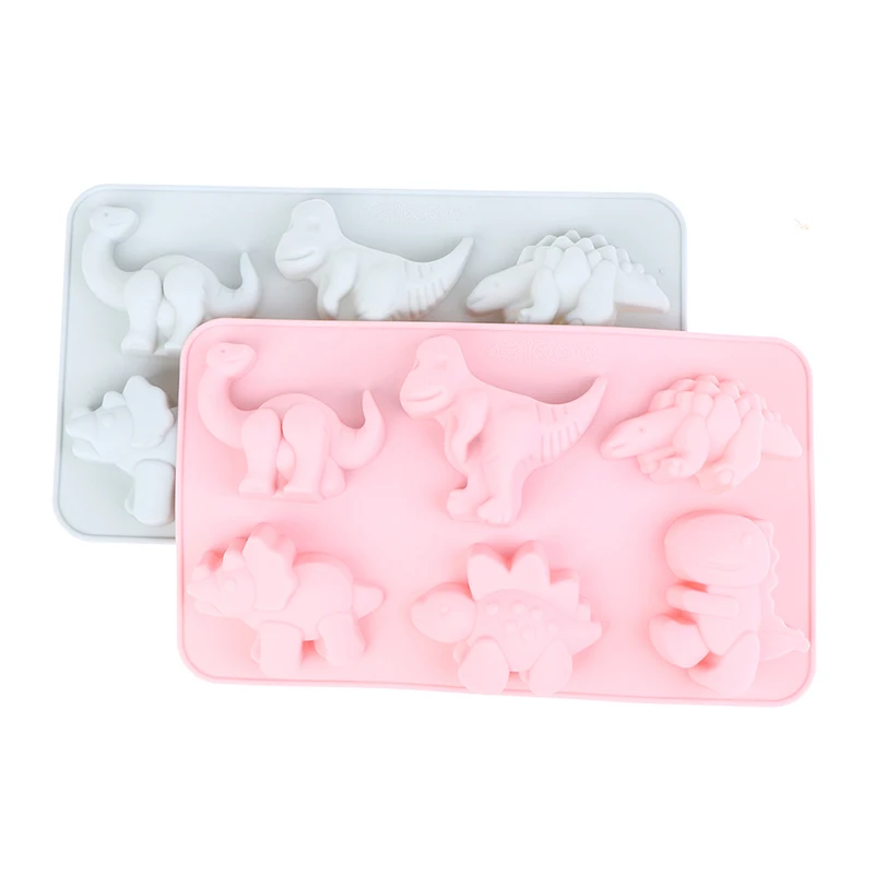 Силиконовые формы для торта в виде динозавра Детская мультяшная форма шоколада