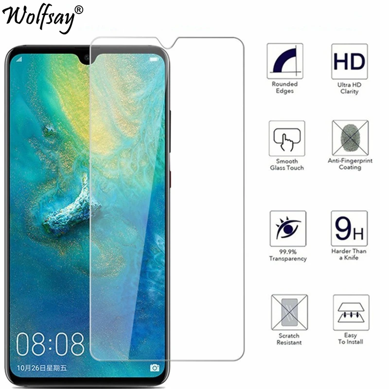 Protector de pantalla de vidrio templado para Samsung Galaxy A30S, vidrio Protector para Samsung Galaxy A30S, A30S A307F/DS, 2 uds.-0