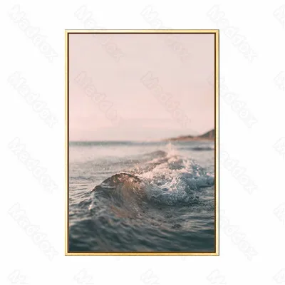 

Canvas Frameless Print Painting Girl Heart Color Flamingos Delicate Rose Flower Breeze Blowing Sea Poster Hanging Painting