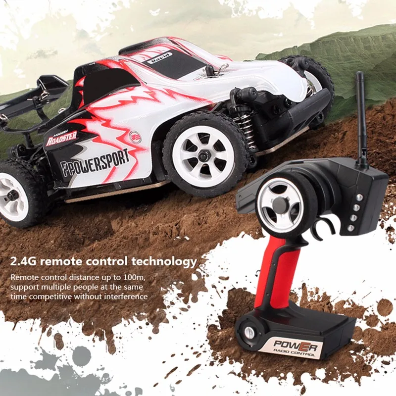 K999 rc автомобиль 1:28 внедорожник 2,4G Электрический четырехколесный пульт дистанционного управления автомобиль Черное золото шасси скорость 30 км RC Внедорожник