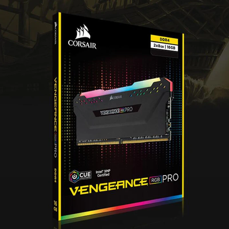 Модуль оперативной памяти CORSAIR RGB PRO двухканальный модуль DDR4 PC4 для ПК поддержка