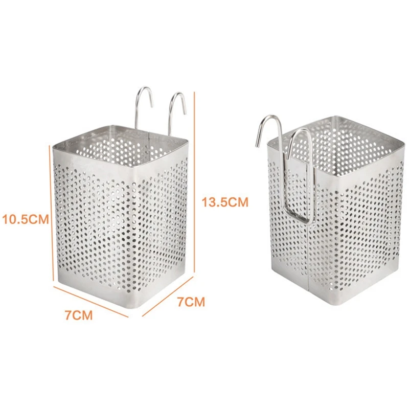 Кухонная утварь палочки для еды перфорированный держатель коробка с крючком