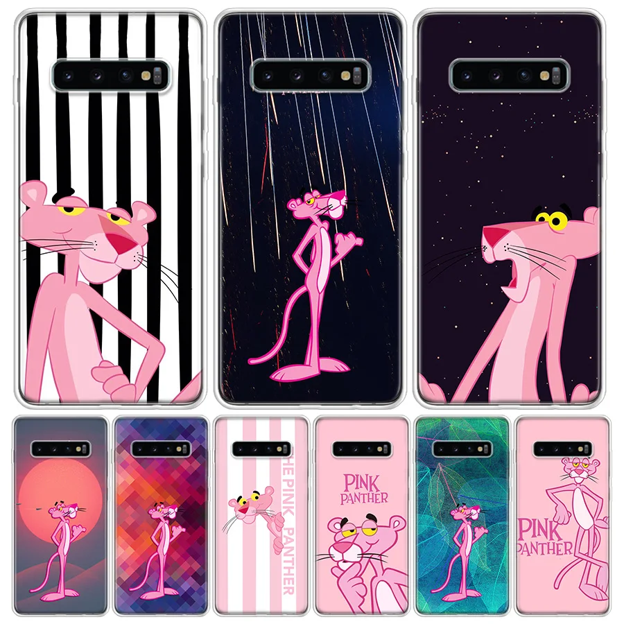 Чехол для телефона с розовой пантерой Samsung Galaxy A50 A51 A70 A71 A40 A30 A20E A10 A31 A21S A41 A01 A6 A7 A8 A9