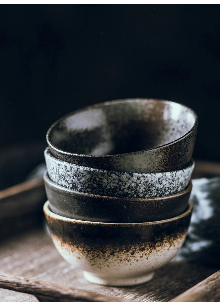 RUX мастерская японская керамика Бытовая рисовая чаша для суши салат миска для завтрака отель кухонная посуда