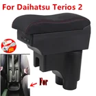 Подлокотник для Daihatsu Terios 2, центральный подлокотник для хранения, товары для интерьера, аксессуары для хранения, USB-интерфейс