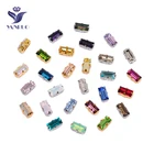 YANRUO 4501 багет для шитья, стразы для рукоделия, пришитые камни с заостренным носком, стеклянные стразы для рукоделия на одежду
