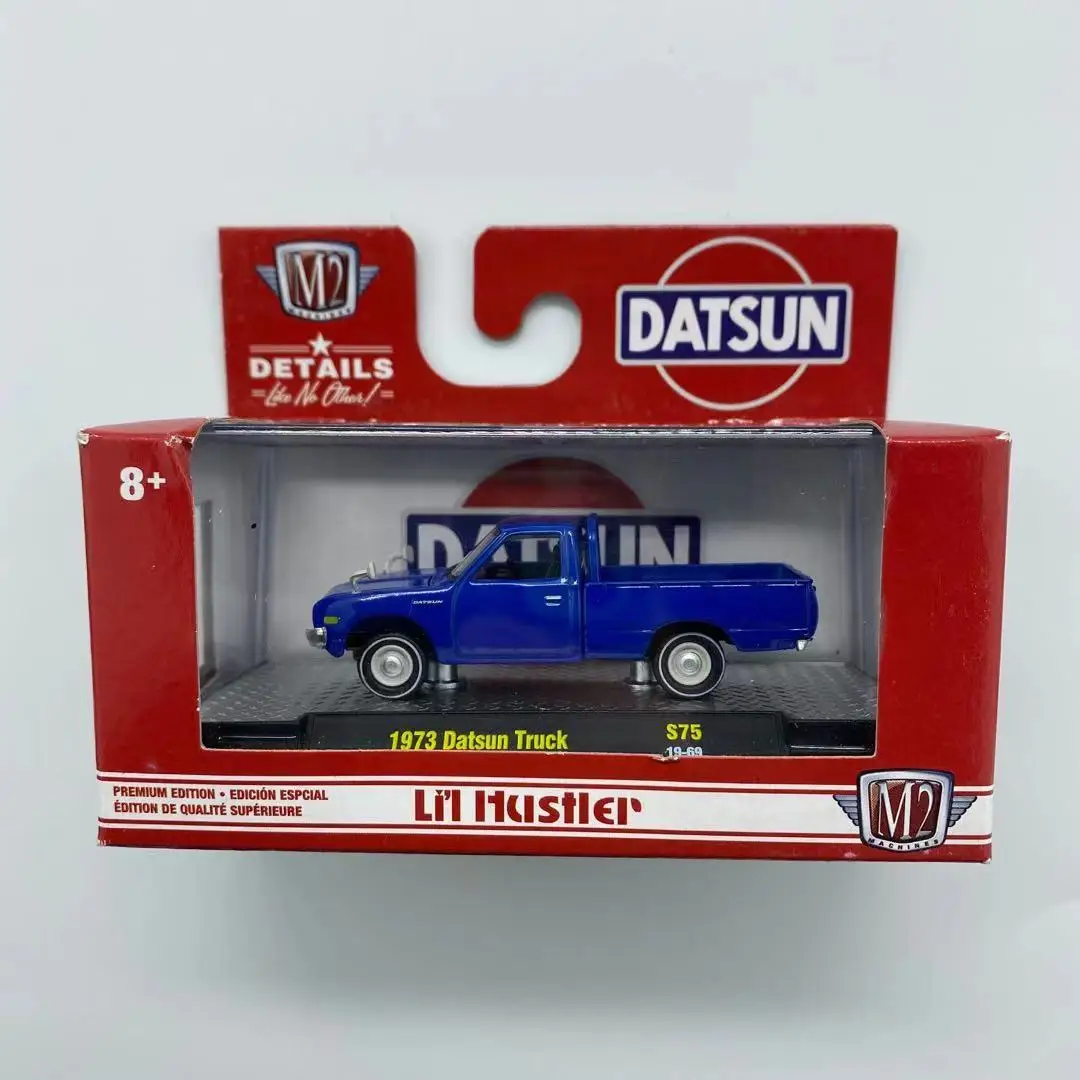 

M2 machines 1:64 1973 Datsun truck Collection Metal Die-cast Simulation Model Cars Toys