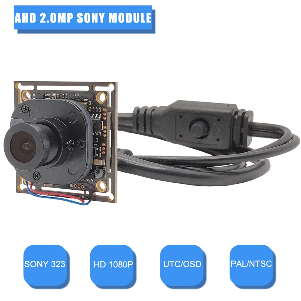 Модуль AHD 1080P SONY 323 CMOS датчик МП чип для камеры видеонаблюдения аналоговый модуль