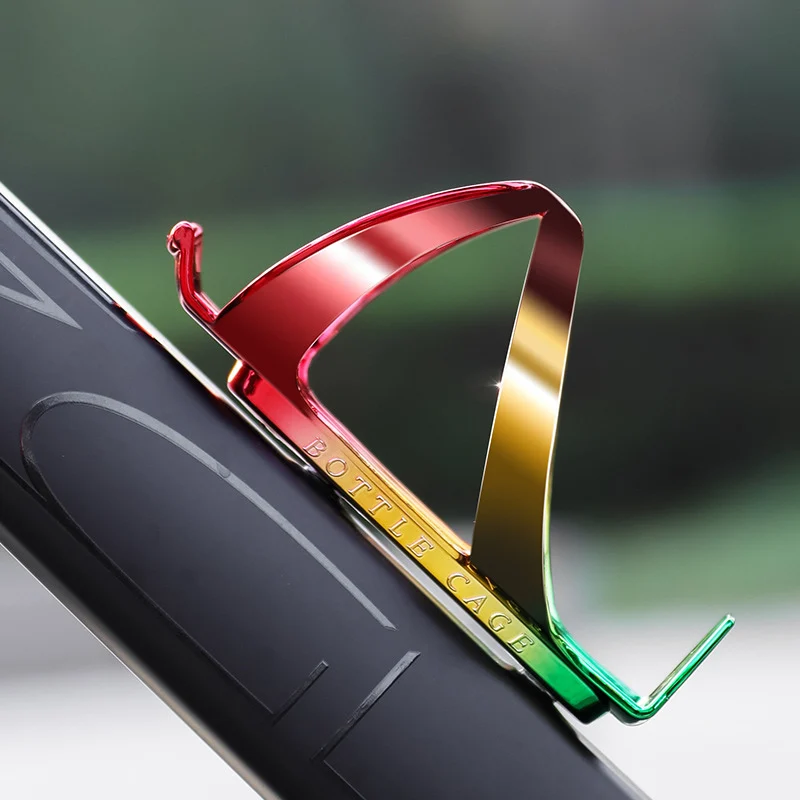 

Color Bike Water Bottle Holder Resin Cage Bicycle Water Bottle Mount Lightweight For Cycling Fits Any Bike SAL99