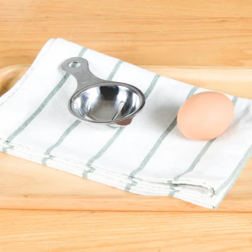 

Stainless steel egg yolk egg white separator 304 baking tools Egg filtration Egg spoon
