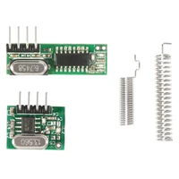 433 mhz superheterodyne rf receiver and transmitter module 433mhz remote controls for arduino uno wireless module diy kits