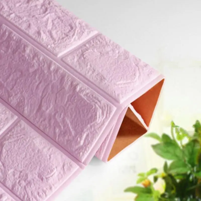 6030 см украшение дома DIY наклейки на стену 60*30 3D PE пенопласт кирпич камень гостиная