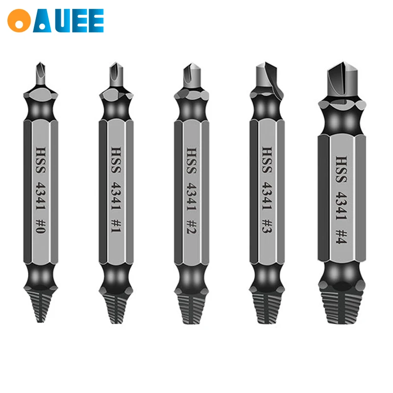 

Drill Bits Material Damaged Screw Extractor Guide Set Broken Speed Out Easy Out Bolt Screw High Strength Screw Hand Tools