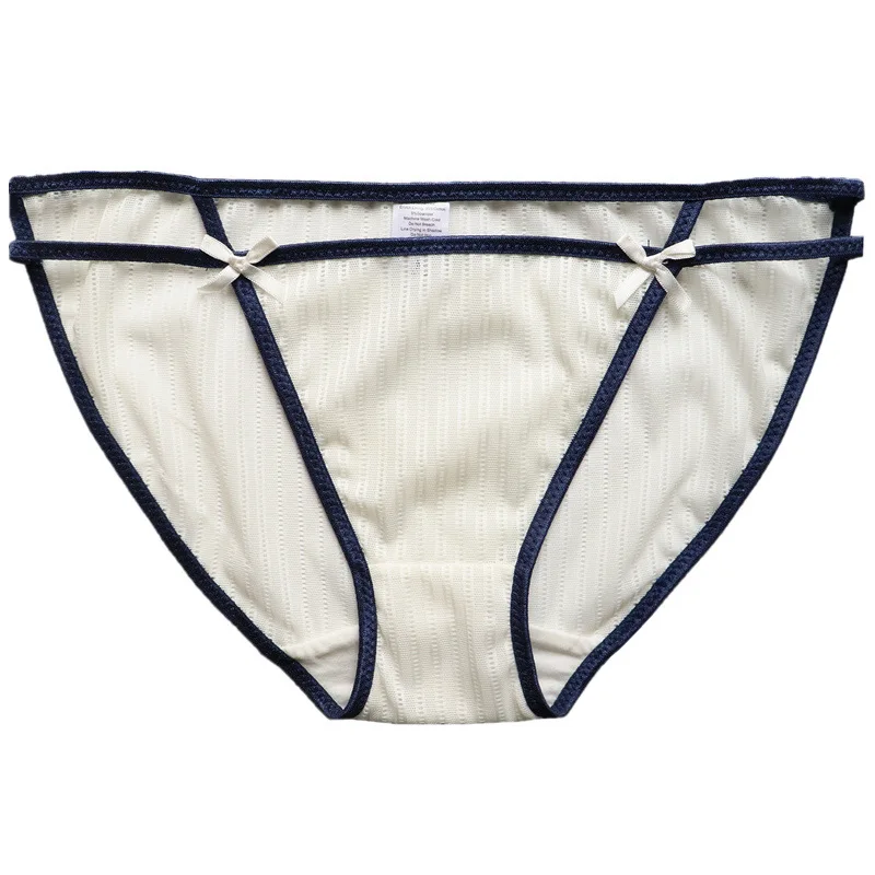 lace seamless panties thin hollow ladies low-waist underwear women ice silk transparent women's briefs bragas sexi mujer