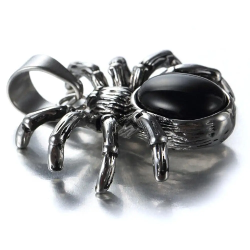 Ожерелье мужское из нержавеющей стали винтажная подвеска в стиле панк ретро