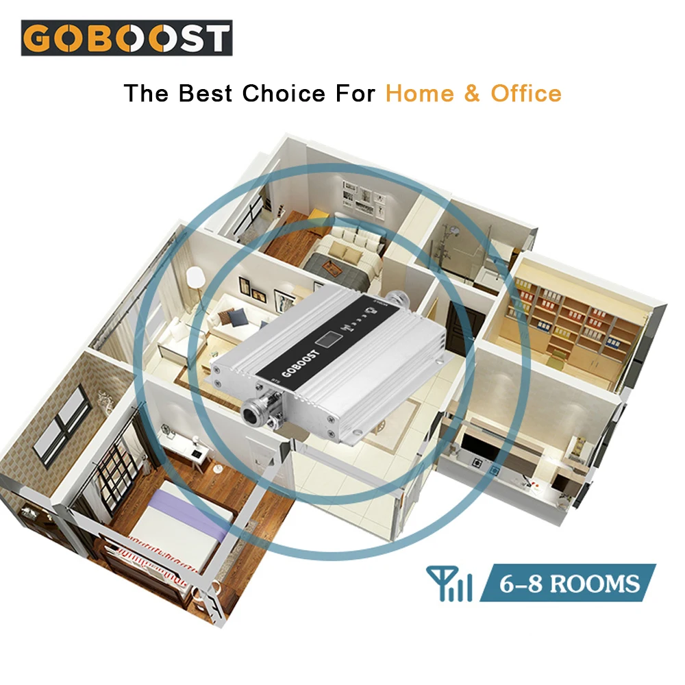 

2G 3G 4G Signal Amplifier GSM 900 1800 2100 4G Signal Booster Cellular Amplifier GSM DCS LTE B3 Mobile Network Booster Repeater