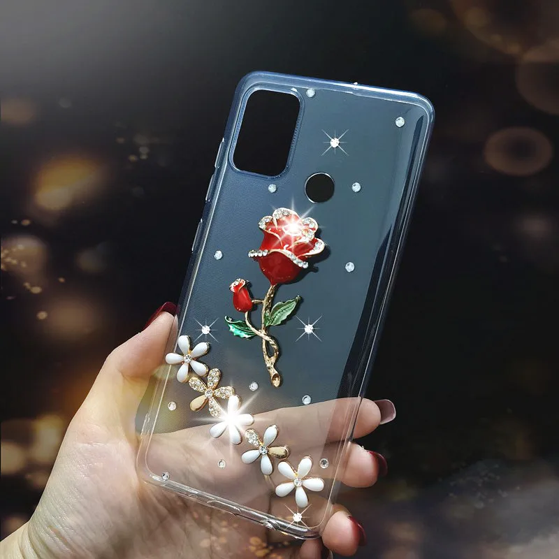 Premium Diamond Bling Case for Huawei Honor and P Series: Compatible with Honor 9A, 9S, 9C, 9X, 30, 20 Lite, 20S, 10i, 20E, 8S, 8A, P30, P20, P40 Lite E Pro, Y9S - Stylish Protective Phone Cover image 4