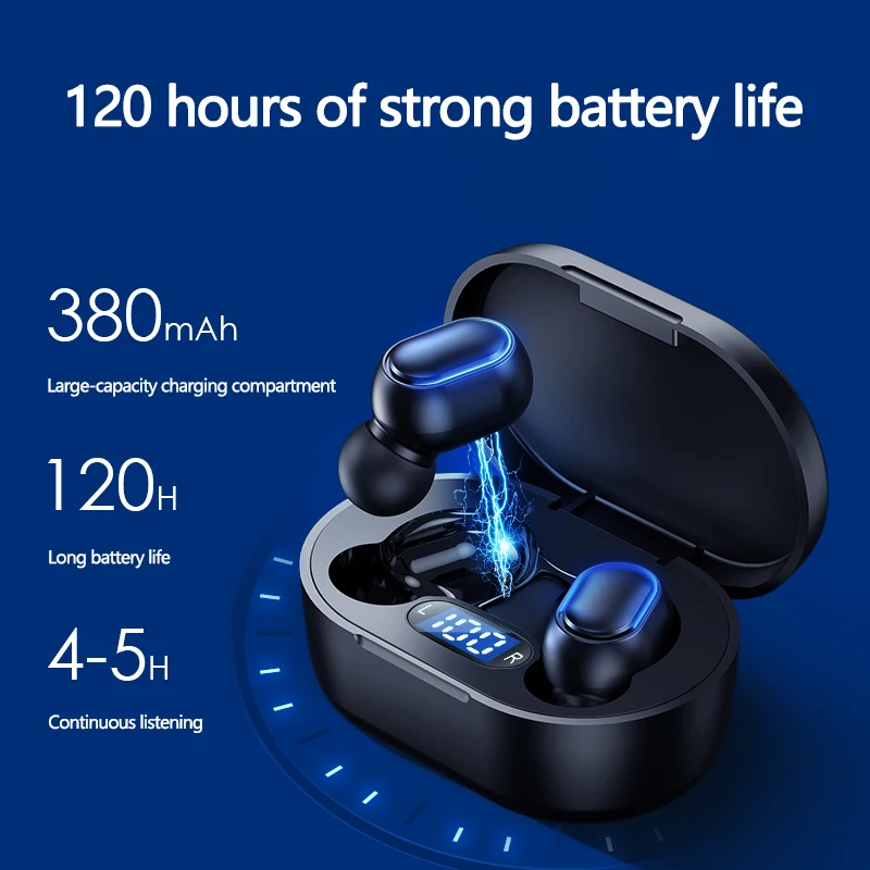 Caridite I7 TWS Bluetooth-наушники Новое поступление Беспроводная стереогарнитура с супер