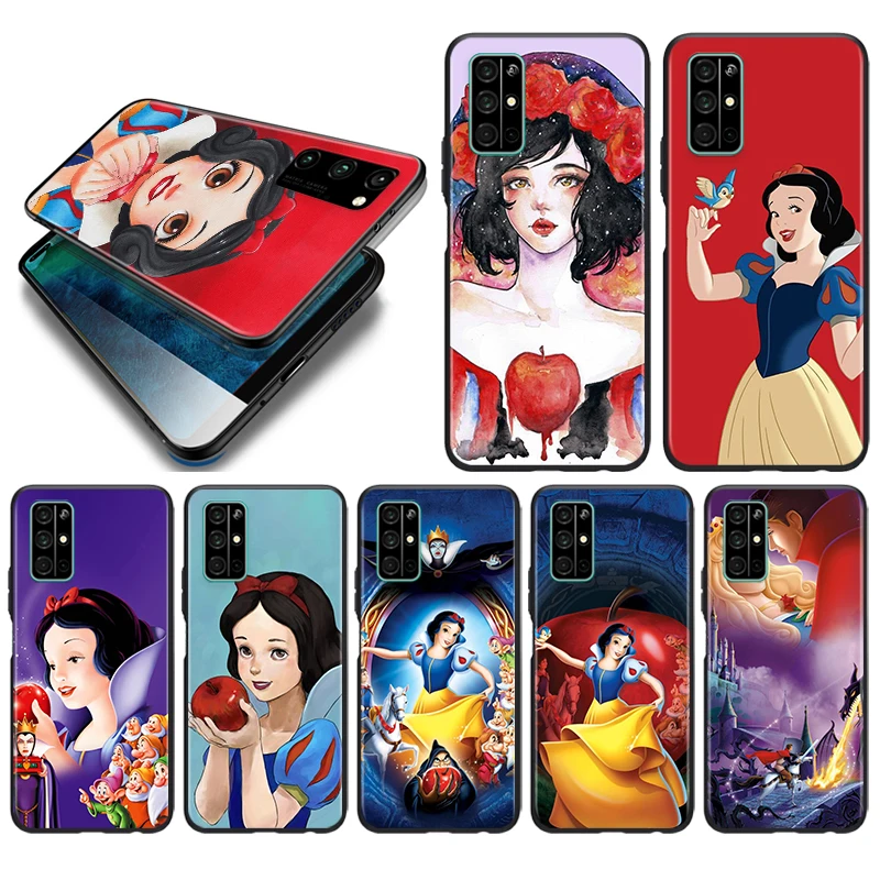 

Disney Cartoon Animation Snow White Seven Dwarfs For Honor 50 X20 SE V30 30 30S Magic 3 Play 5 5T Pro Plus 5G Phone Case