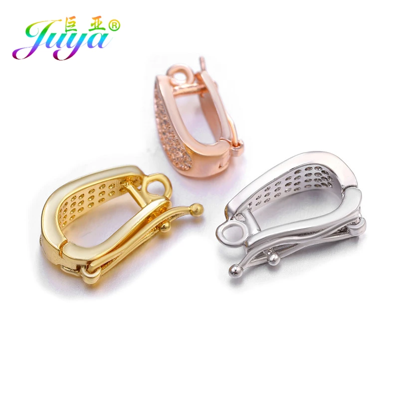 Фото Juya DIY рукоделие драгоценные камни свитер с жемчугом цепи регулировка длины зажим застежки крючки Аксессуары для бисера браслет ожерелье из... №2