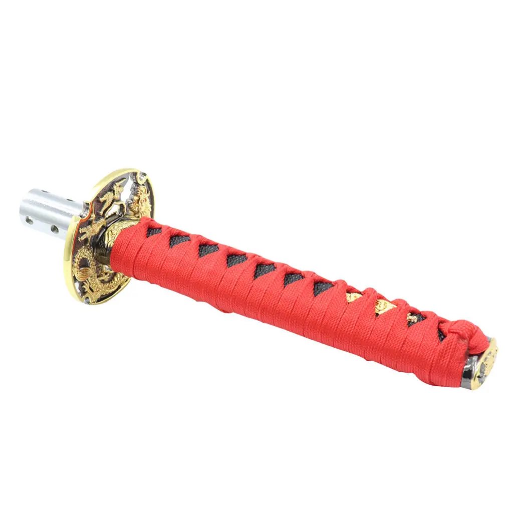 

Автомобильная головка кнопки переключения передач автоматический ручной рычаг Самурай 200 мм красный