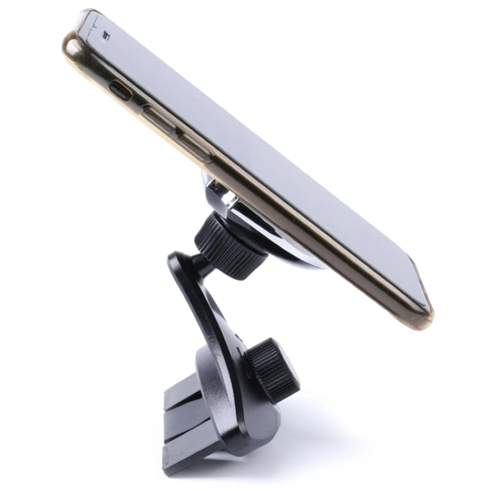 

360 Degree Rotation Car CD Slot Mobile Phone Mount Stand Magnetic Holder Bracket