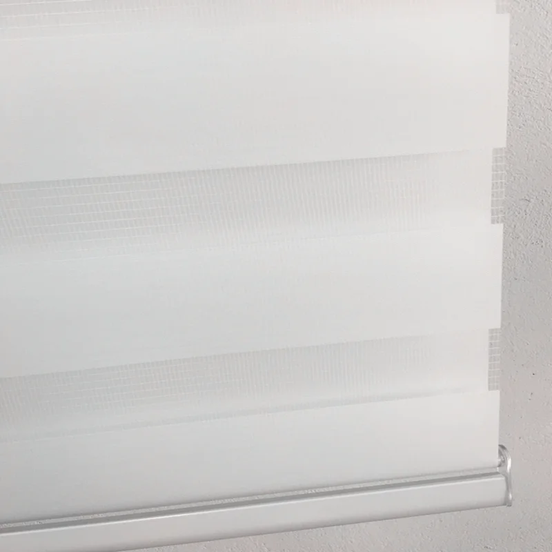 Белая зебра двухслойные жалюзи светильник фильтрующее окно дневной и ночной
