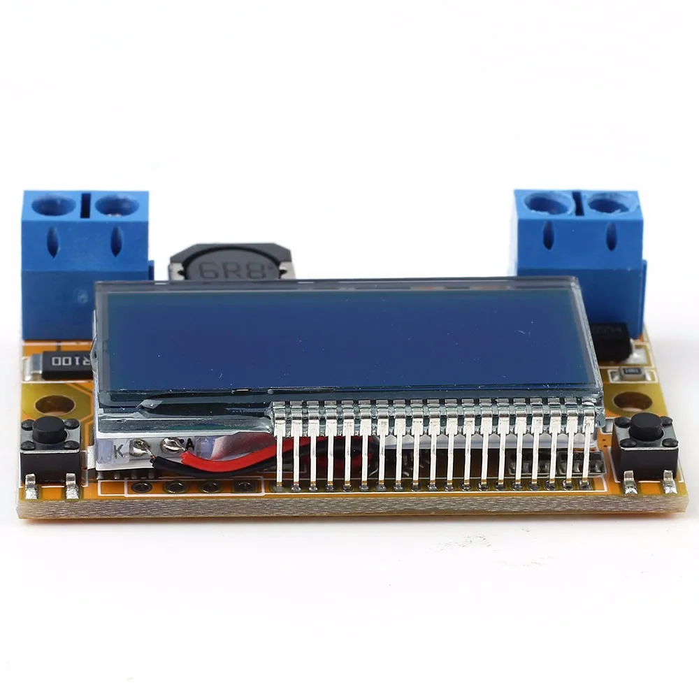 DC-DC понижающий конвертер Модуль питания регулируемый с вольтметром амперметром 5