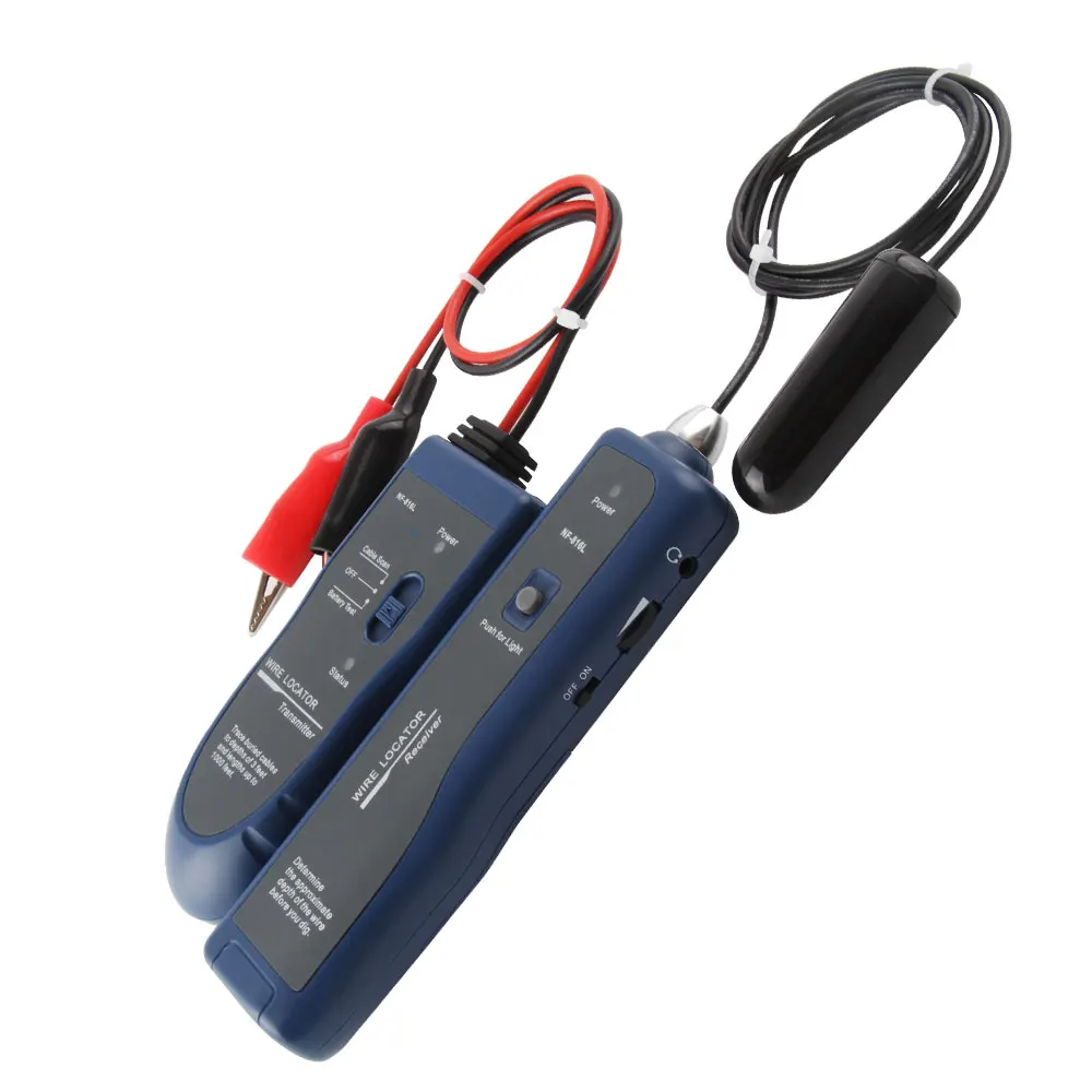 NOYAFA Underground Wire Locator NF-816L Cable Detection Instrument Concealed Line Finder Rechargeable Wiring Circuit Tester