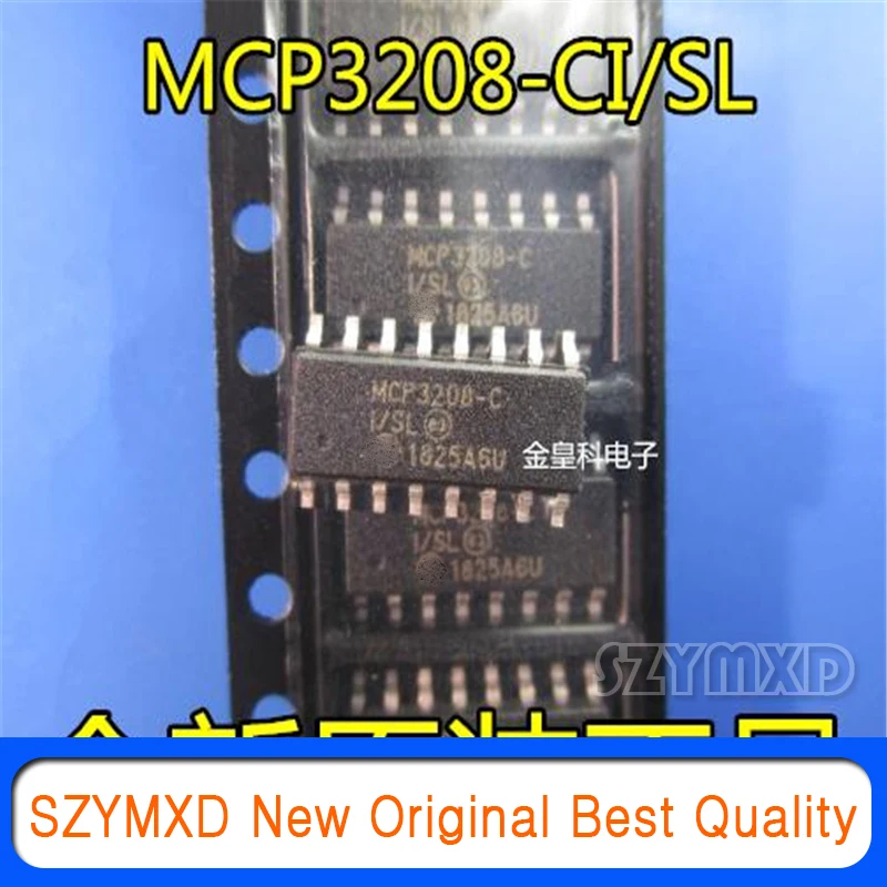 

5Pcs/Lot New Original A/D converter MCP3208-BI/SL MCP3208-CI/SL MCP3208 SOP16 In Stock