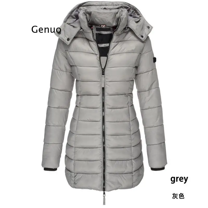 Long Hooded Down Jacket Women's Winter Ultralight Down Jacket Women's Down Jacket Cotton Jacket Women's  Jacket