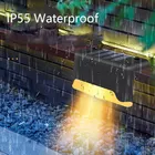 2020 светодиодный солнечный светильник путь лестницы на открытом воздухе Водонепроницаемый настенный светильник сада Ландшафтный шаг лестничная площадка светильник с балкона забор солнечный светильник