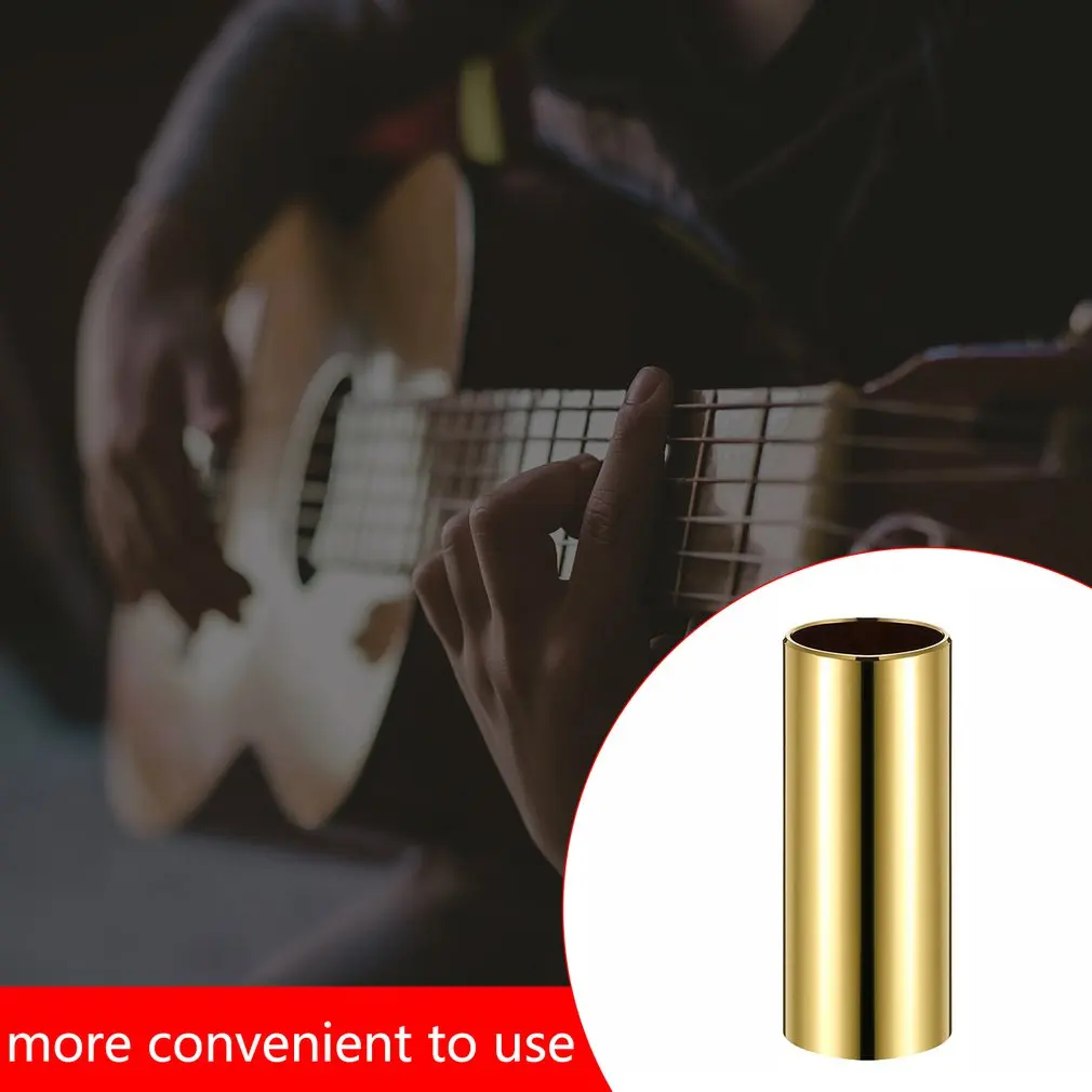 

Guitar Finger Cover Slider Electric Metal Slider Glass Tube Silicone Material Stick Guitar Accessories