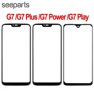 Внешнее стекло для Motorola Moto G7  G7 Play  G7 Plus G8 Power, переднее стекло, внешнее стекло, ЖК внешняя панель, замена стеклянного объектива