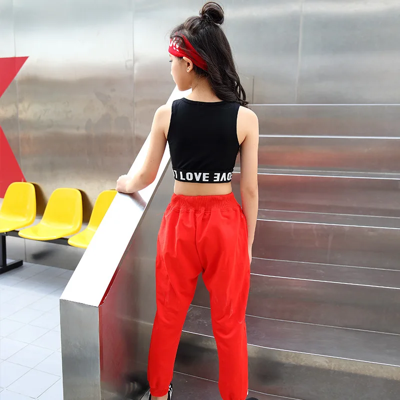 Новый детский костюм для джазовых современных танцев с открытыми плечами и