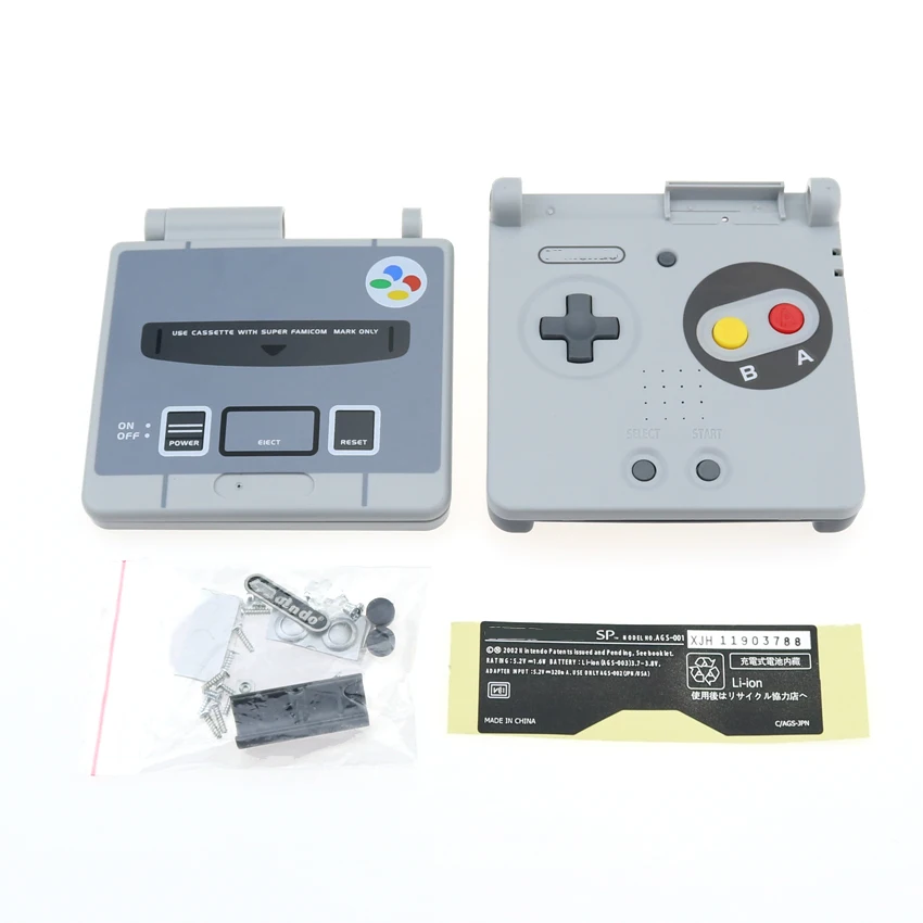 Чехол cltgxdd для Nintendo Gameboy Advance SP с мультяшным рисунком полная замена корпуса чехол