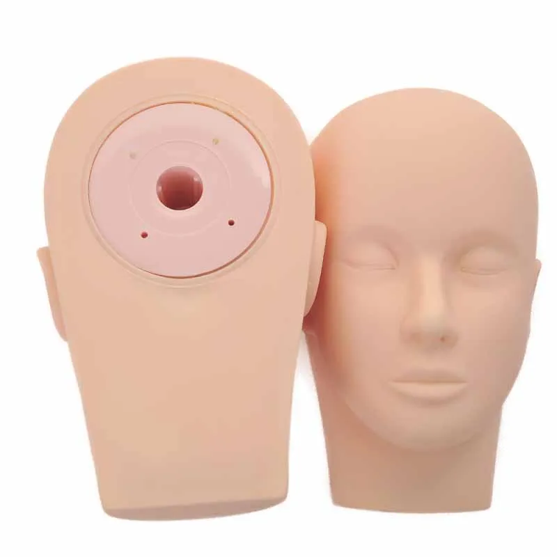 Манекен для протезирования голова наращивания ресниц плоская салонной практики