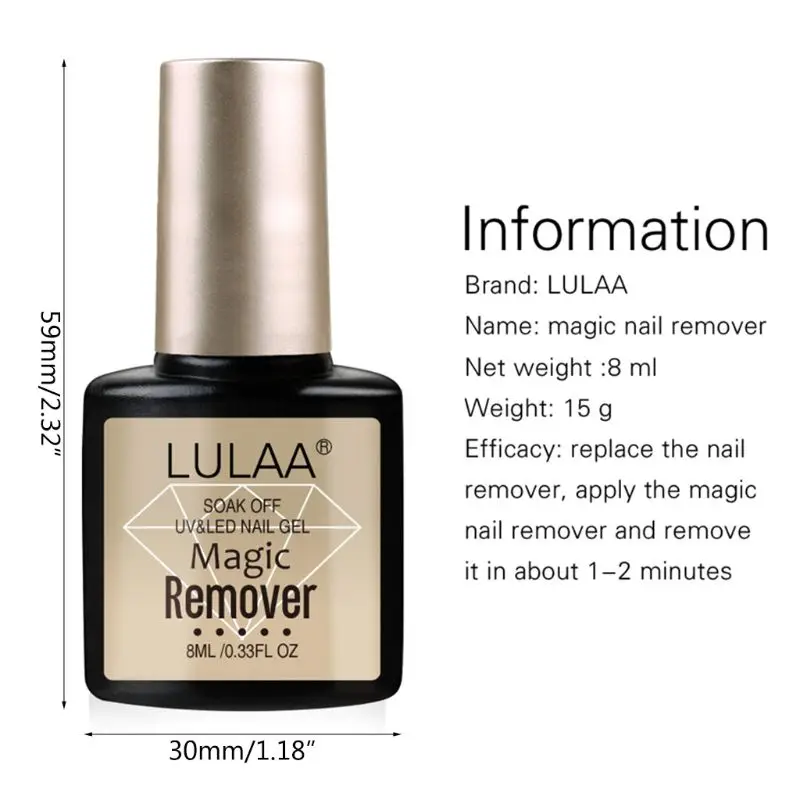 7 шт набор взрыв средство для снятия гель лака ногтей УФ обезжиривающее жидкость