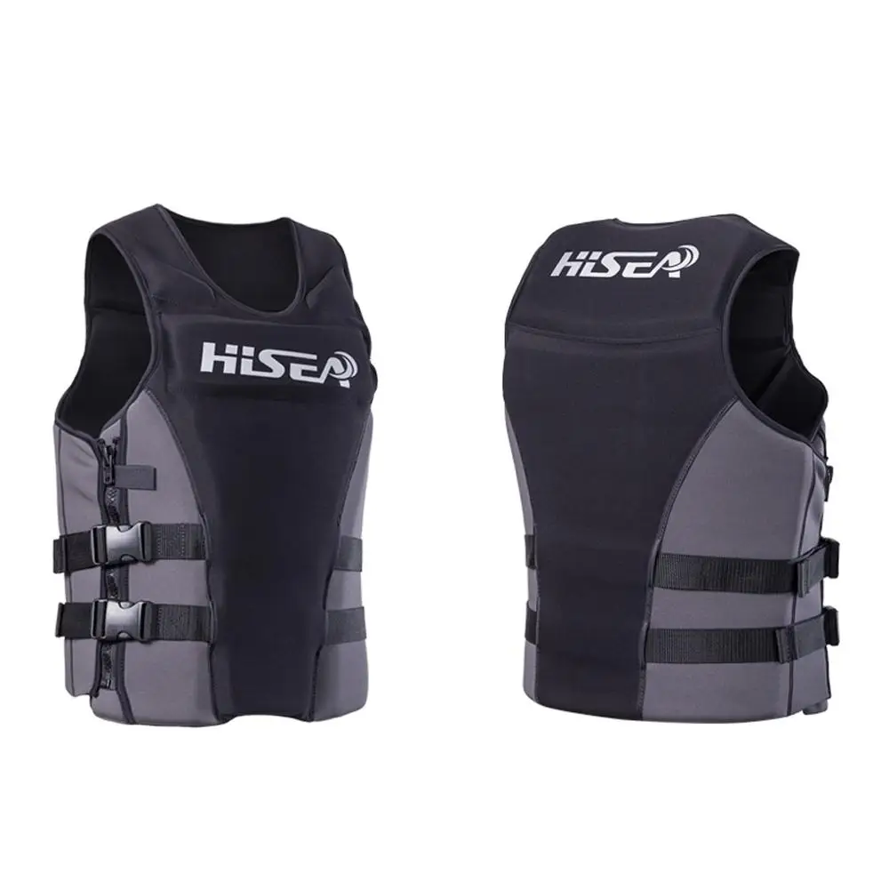 Профессиональный Спасательный Жилет Hisea из неопрена для мужчин и женщин