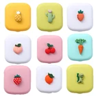 Карманный портативный мини-чехол для контактных линз, 1 шт., легко носить, для макияжа, красоты, для учеников, коробка для хранения, зеркальный контейнер, дорожный набор, милый стиль