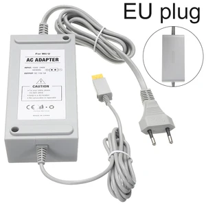 new ac power adapter charging cable charger eu plug suitable for nintendo wii u console power adapter cable game charger free global shipping