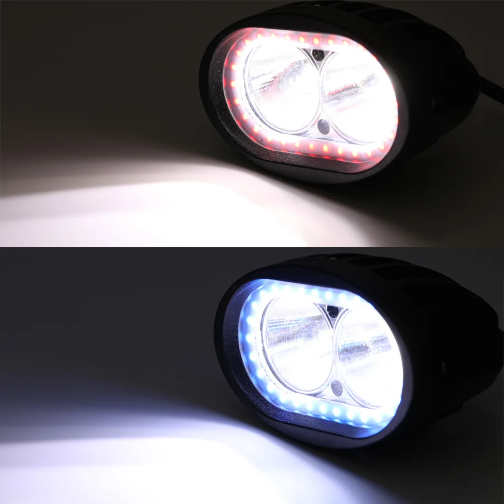 RGB автомобильный рабочий светильник 12V 24V 20W Светодиодный Lork комбинированный